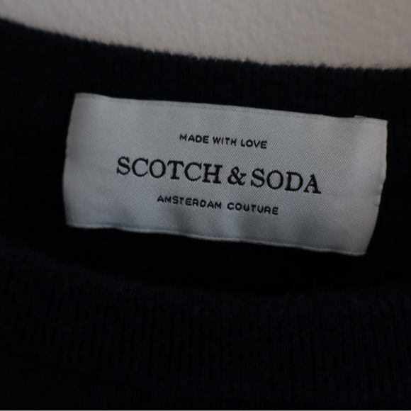 Scotch & Soda Blue Crewneck Sweater - Picture 3 of 5